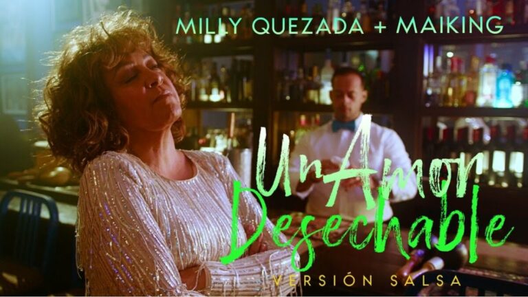 milly-quezada-estrena-«un-amor-desechable»,-una-salsa-emotiva-y-poderosa-junto-a-maiking